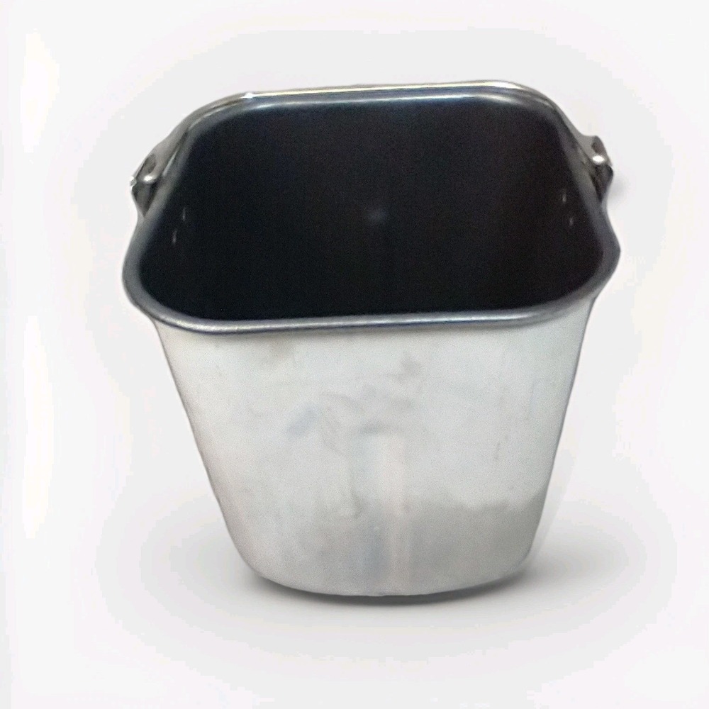 Elite Gourmet Bread Maker Replacement Pan for Model EBM8103B Silver Non-Stick